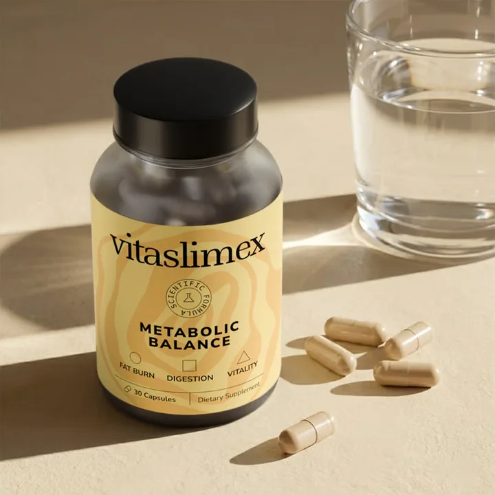Flacon réel de Vitaslimex avec ses gélules